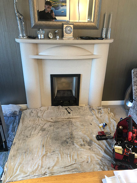 Gas Fire Installation in Glasgow and Central Scotland