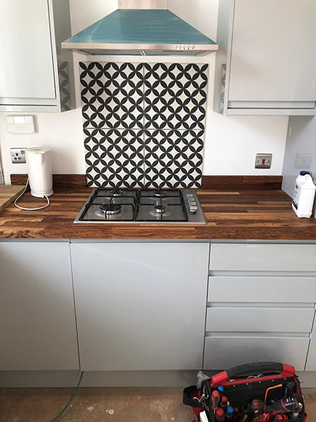 New Gas Hob Installation