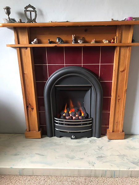 New Gas Fire Installation